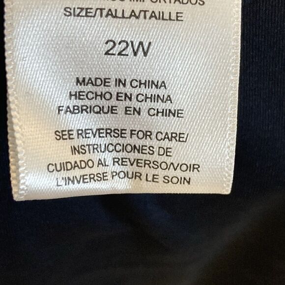 Carmen Marc Valvo Swimwear Womens‎ Plus 22W Black Resort Beach Basic - Picture 8 of 10